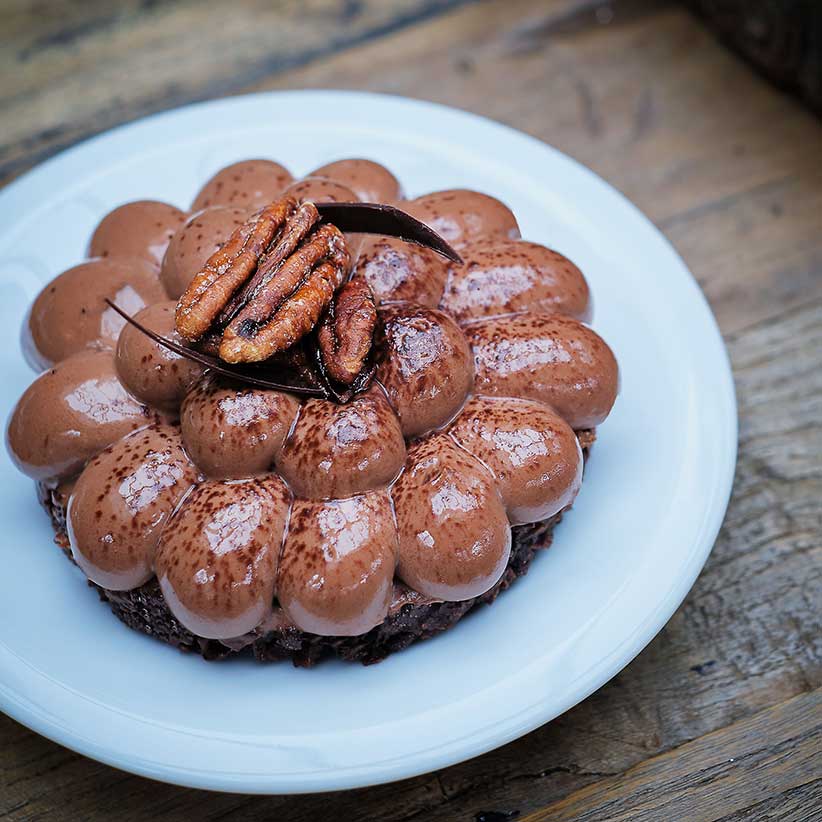 Tarte au chocolat par Nina Métayer Tarte au chocolat par Nina Métayer