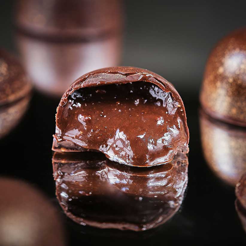 Bonbons Gianduja par Nina Métayer