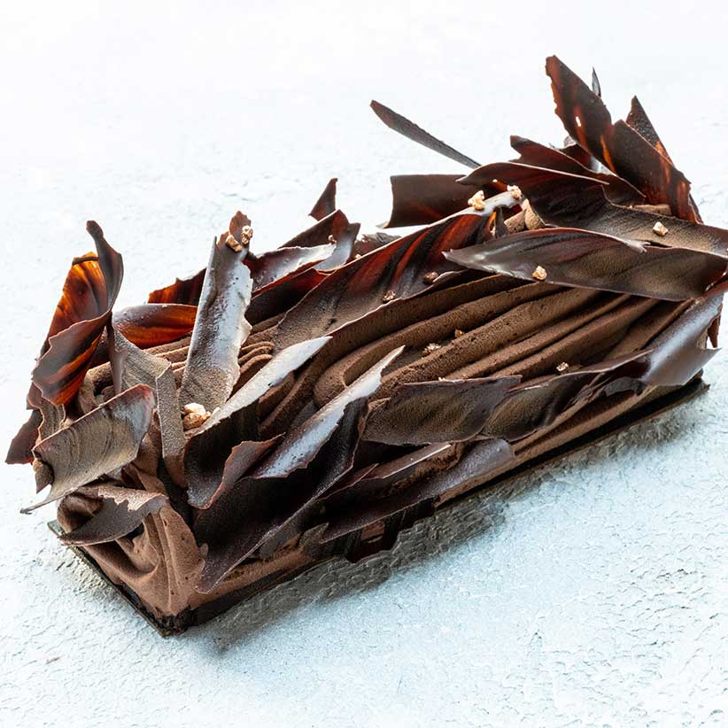 Walk in the forest the traditional Yule log 2021 by Nina Métayer